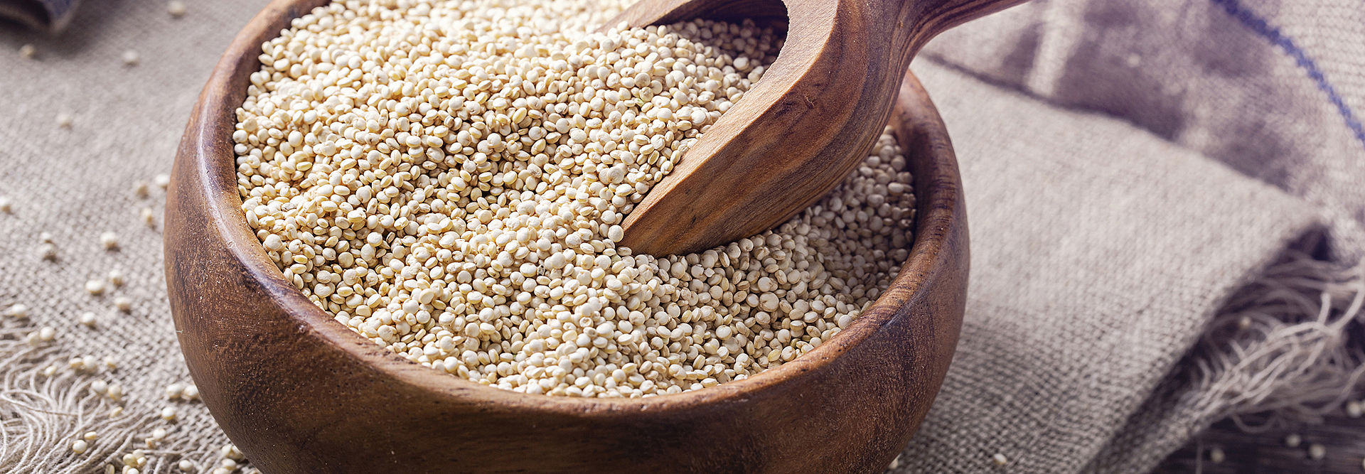 Installation de traitement de quinoa